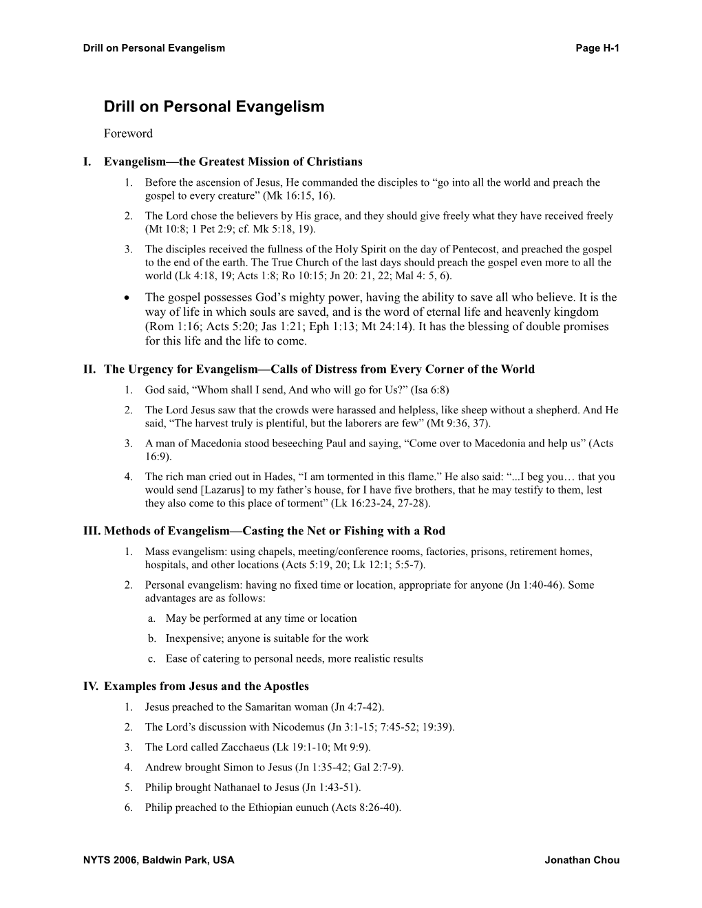 Techniques of Guiding One to the Lord